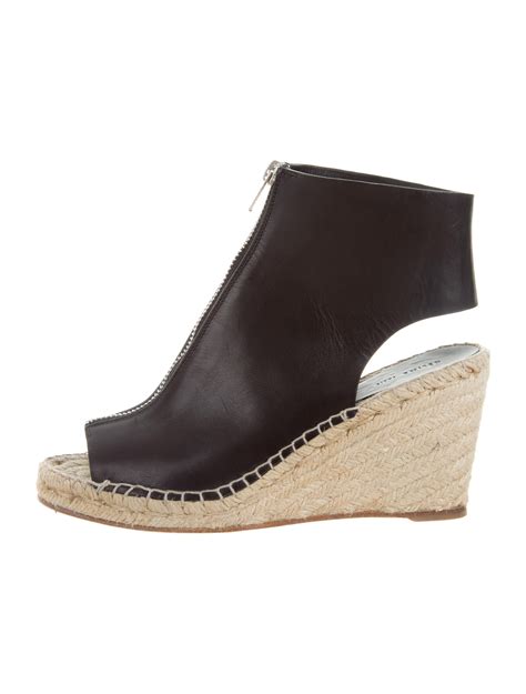 celine leather espadrille wedge sandals|Espadrilles Wedge Sandal in nappa lambskin .